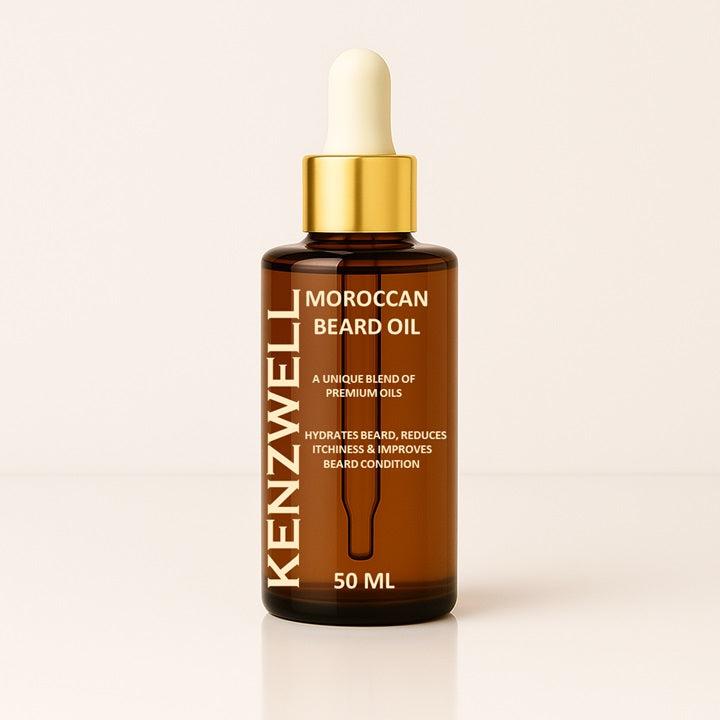 Skäggolja med Argan - För Mjukt & Fylligt Skägg