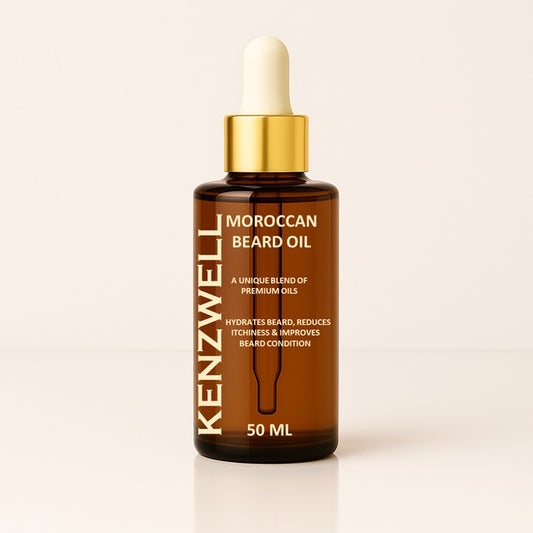Skäggolja med Argan -  För Mjukt & Fylligt Skägg