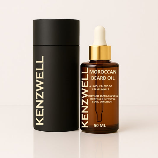 Skäggolja med Argan -  För Mjukt & Fylligt Skägg